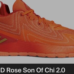 Adidas D Rose Son Of Chi 2.0 - Bold Orange Athletic Shoes